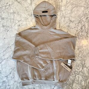 Essentials Fear of Good Heather Gray Hooded Sweatshirt Hoody Hoodie Mens Small